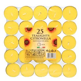 Citronella Tealights Pack of 25